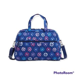 Vera Bradley medium traveler bag Ellie Flowers
